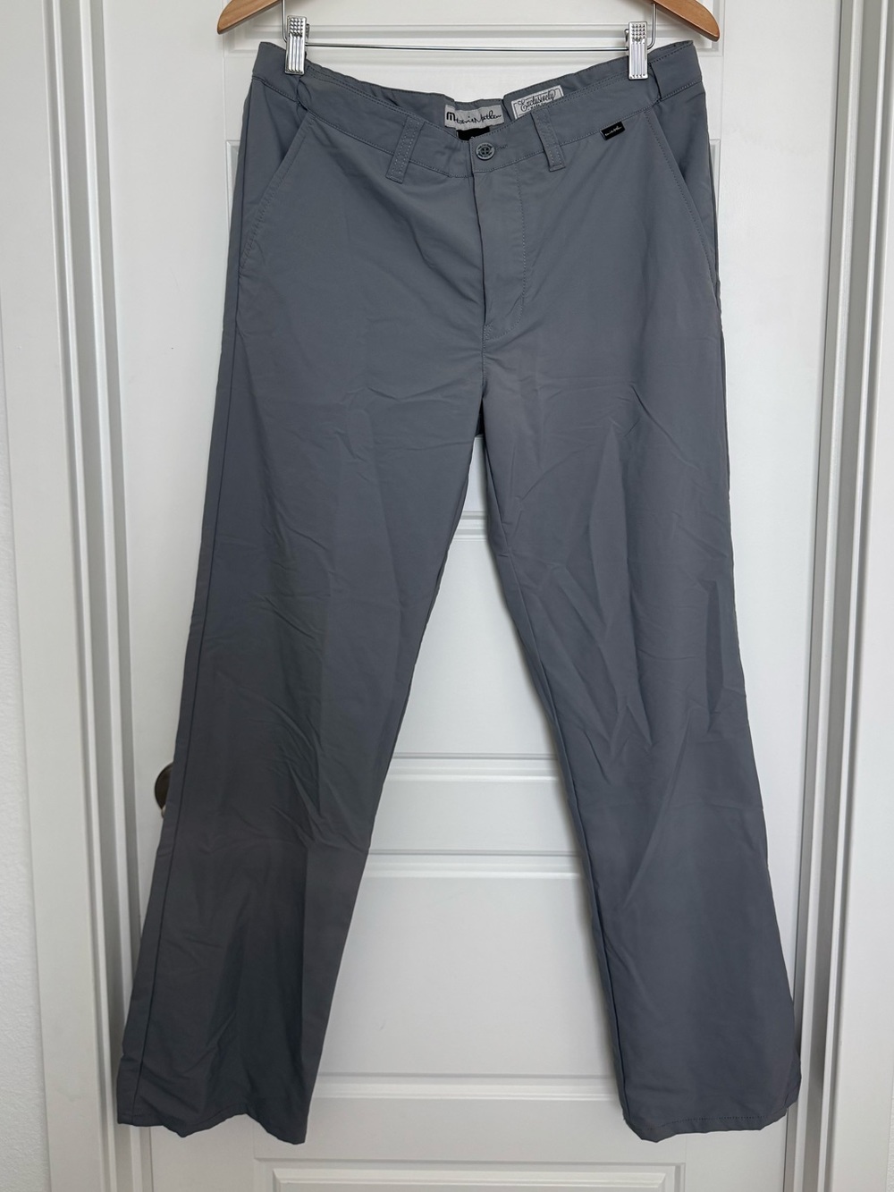 TravisMathew x Patrick Cantlay Light Gray Golf Pants Size 34
